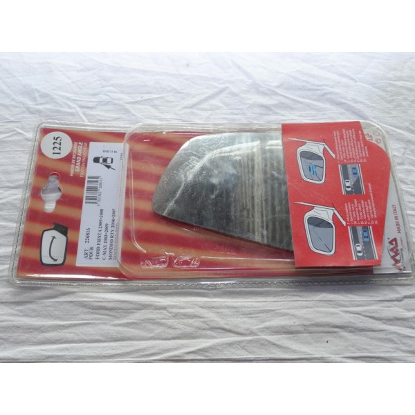 Vitre miroir glace de retroviseur avant gauche grand angle MAD N°1225 226816 pour ford fiesta de 2005 à 2008 focus cmax c-max de
