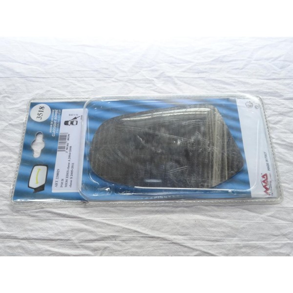 Vitre miroir glace retroviseur avant droit MAD 3518 230029 pour mercedes classe A de 2004 à 2008 classe B de 2005 à 2011 