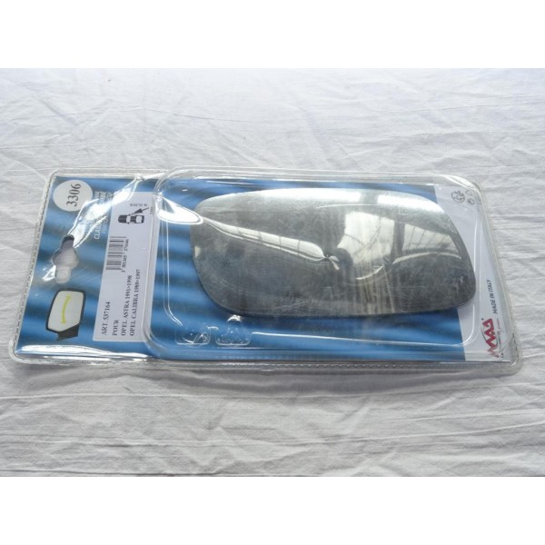 Vitre miroir glace retroviseur avant droit MAD 3306 537164 pour opel astra F de 1991 à 1998 calibra de 1989 à 1997 