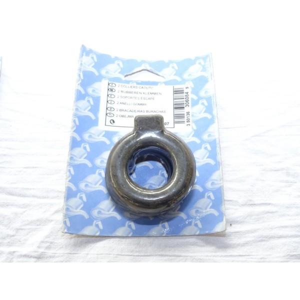 2 Silents bloc fixation silencieux echappement Bosal 255807 pour seat toledo 1 I volkswagen golf 2 II jetta 2 II 