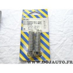 Blister 2 ressorts fixation tuyau echappement Bosal 251669 pour ford escort 3 4 III IV fiesta 3 III orion 1 2 I II lancia delta 