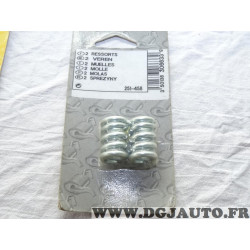 Blister 2 ressorts fixation tuyau echappement Bosal 251-458 pour citroen AX BX C15 C25 jumper saxo XM fiat ducato peugeot 104 10