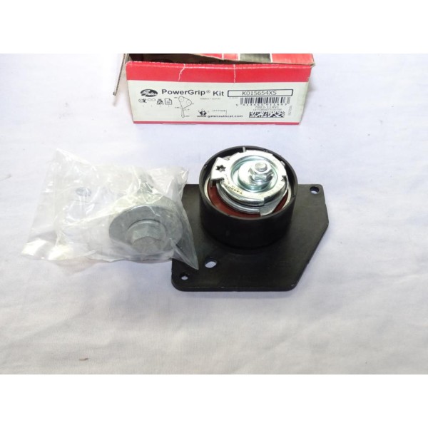 Galet tendeur + vis courroie de distribution (non incluse) Gates K015654XS pour renault megane 3 III scenic 3 III suzuki grand v
