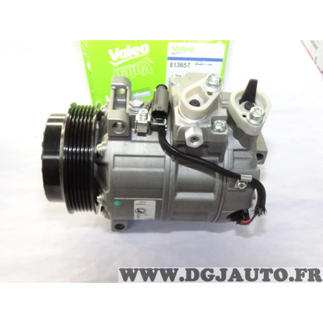 Compresseur de climatisation Valeo 813657 pour mercedes classe C E G ML S CLK R vito viano sprinter W203 W204 W904 W906 W163 W16