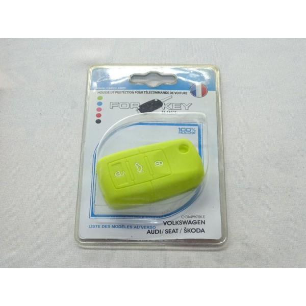 Housse coque de clé télécommande 3 boutons Cadox 790011V S-VW302S pour audi volkswagen seat skoda 