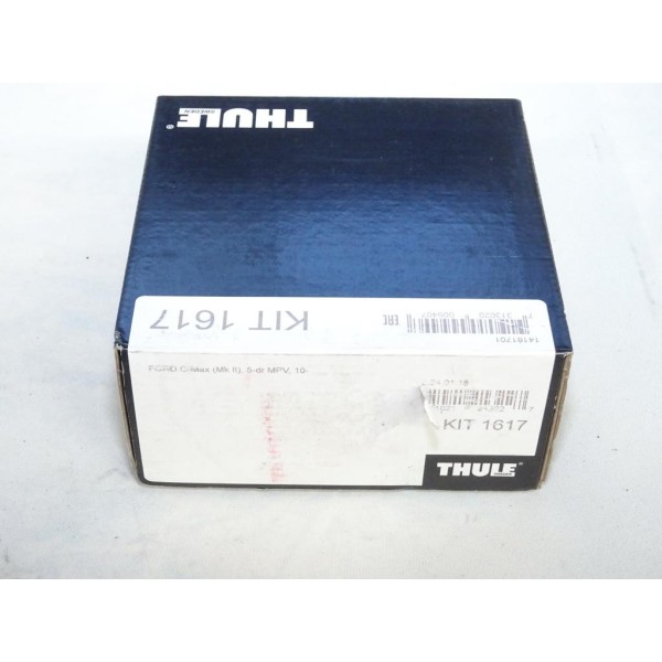 Kit pieds fixation barre de toit 1617 Thule KIT1617 pour ford Cmax C-max partir de 2010 