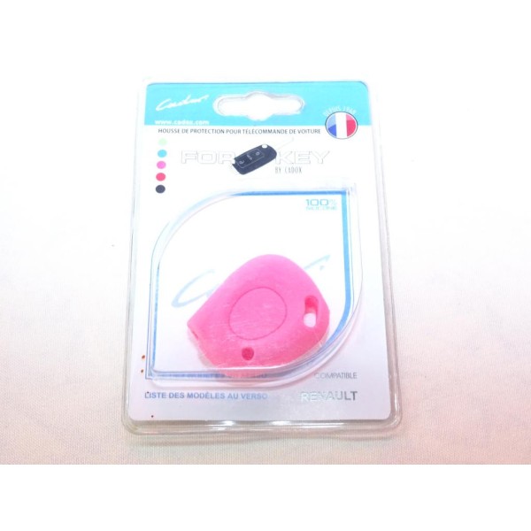 Housse étui rose coque de clé télécommande 1 bouton Cadox 790006F REN12S pour renault megane 1 I laguna 1 I espace 3 III 