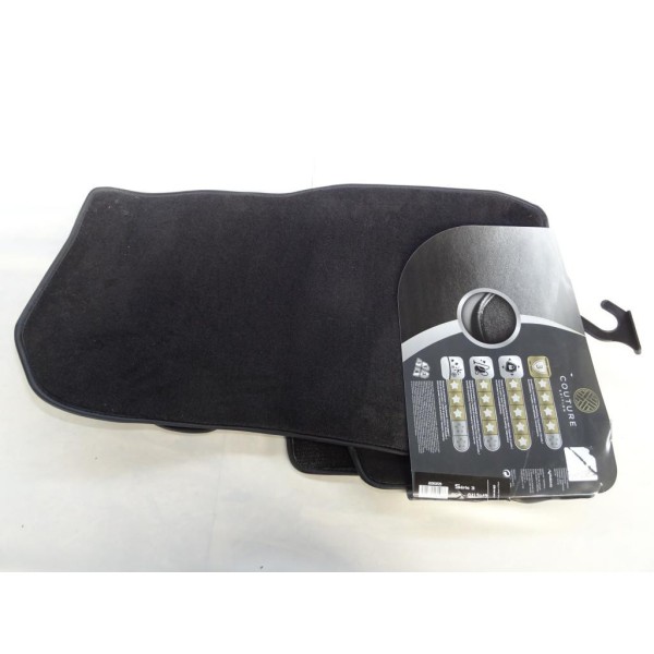 Jeu 4 tapis de sol sur mesure avant et arriere Couture 2195159 pour BMW serie 3 de 2011 à 02/2019 