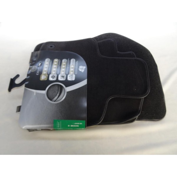 Jeu 4 tapis de sol avant + arriere sur mesure Couture 2195212 pour peugeot 5008 partir de 01/2017 