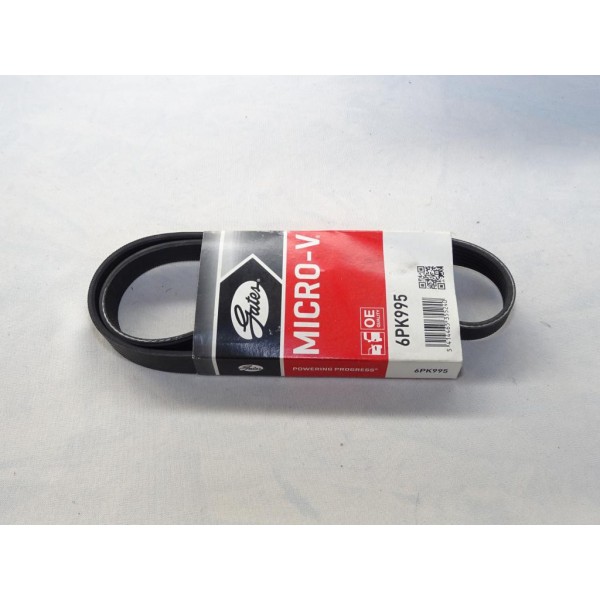 Courroie accessoire Gates 6PK995 pour audi A2 citroen jumper fiat ducato 2 II ford escort 5 V orion 3 III fiesta 3 III honda civ