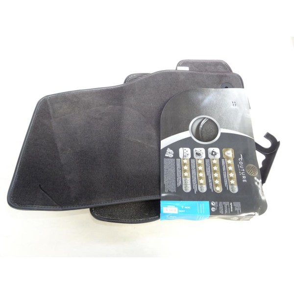 Jeu 4 tapis de sol sur mesure avant + arriere Couture 2195234 pour volkswagen T-roc partir de 2017 