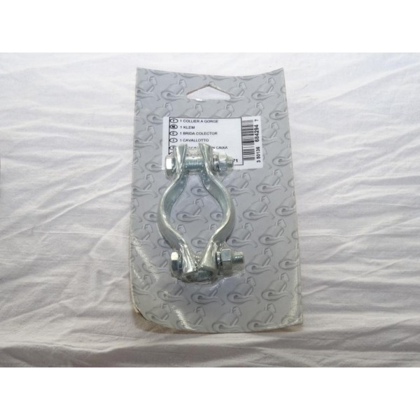 Collier serrage tuyau silencieux echappement 49mm diametre Bosal 254371 pour fiat lancia alfa romeo renault peugeot citroen opel