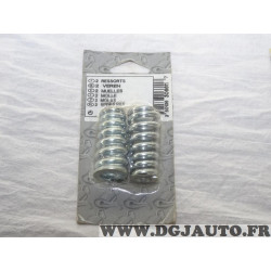 Blister 2 ressorts fixation tuyau echappement Bosal 251971 pour dacia sandero logan opel movano A renault 9 11 19 21 R9 R11 R19 