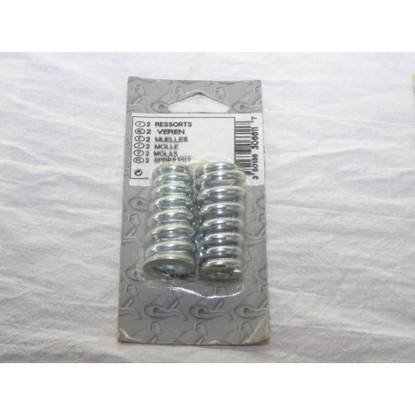 Blister 2 ressorts fixation tuyau echappement Bosal 251971 pour dacia sandero logan opel movano A renault 9 11 19 21 R9 R11 R19 