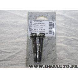 Lot 2 vis boulons fixation tuyau tube silencieux echappement Bosal 258794 pour opel astra F G calibra corsa B tigra A kadett E v