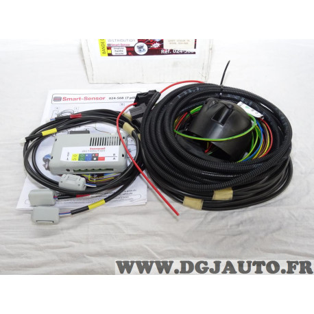 Faisceau attelage attache remorque universel 7 poles multiplexé Bosal 024568 pour peugeot renault citroen opel mercedes volkswag