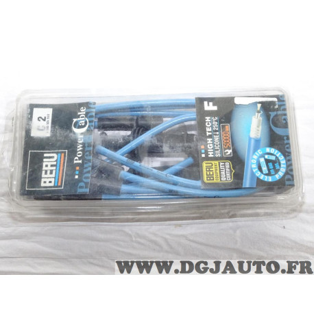 Ensemble cable faisceau fils bougie allumage Beru C2 0900301042 pour citroen AX BX C15 ZX peugeot 106 205 309 1.0 1.1 1.3 1.4 es