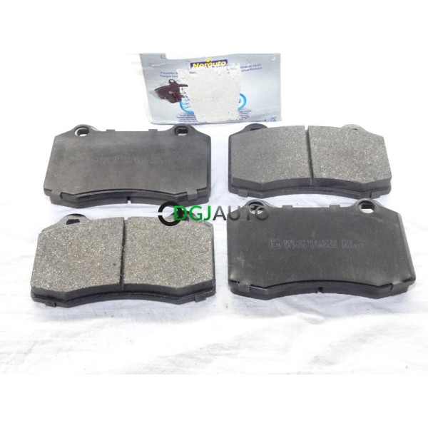 Jeu 4 plaquettes de frein avant montage brembo Norauto NRP1957 pour citroen DS3 peugeot 208 seat cordoba jaguar S-type XJ 