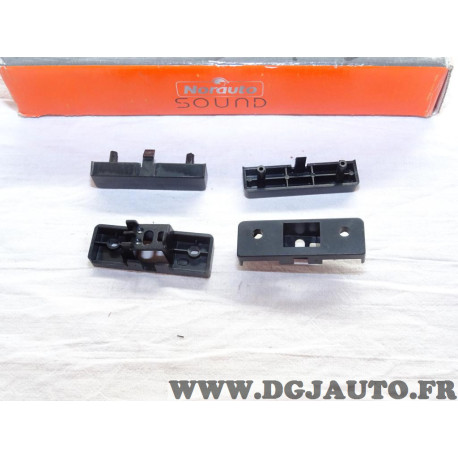 Kit support fixation cache autoradio poste radio (vis non incluse) Norauto 802699 pour audi A3 