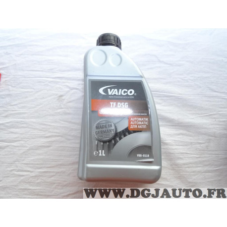 Bidon huile transmission 1 litre 1L Vaico TF DSG TFDSG spécial boite vitesse double embrayage volkswagen audi 