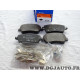 Jeu 4 plaquettes de frein avant montage lucas ATE 602709 13.0460-2709.2 pour renault clio 3 4 III IV modus kangoo 2 II megane 4 