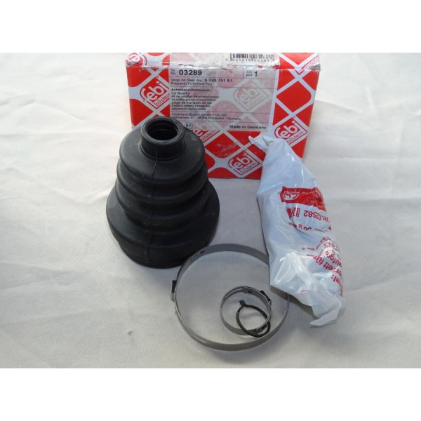Kit soufflet de cardan arbre de transmission coté boite de vitesses Febi 03289 pour ford escort 3 4 III IV orion 2 II fiesta 2 3