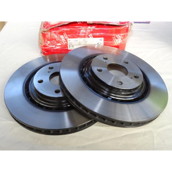 Paire disques de frein avant ventilé 328mm diamètre TRW DF6265 pour toyota RAV4 XA40 highlander XU40 XU50 lexus RX AL10 NX AZ10 
