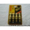 Blister 4 bougies allumage Bosch 0242242802 WR56 super 4 pour pour volkswagen golf polo lupo passat audi 80 90 A6 seat cordoba i