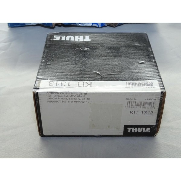 Kit pieds fixation barre de toit KIT 1313 Thule KIT1313 pour peugeot 807 citroen C8 lancia phedra fiat ulysse 2 II 
