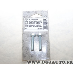 Lot 2 vis boulon fixation echappement silencieux collecteur tuyau 40mm Bosal 258-840 pour divers véhicules fiat alfa romeo lanci