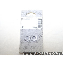 Blister 2 rondelles fixation tube tuyau echappement Bosal 258-784 pour divers véhicules fiat alfa romeo lancia citroen peugeot m