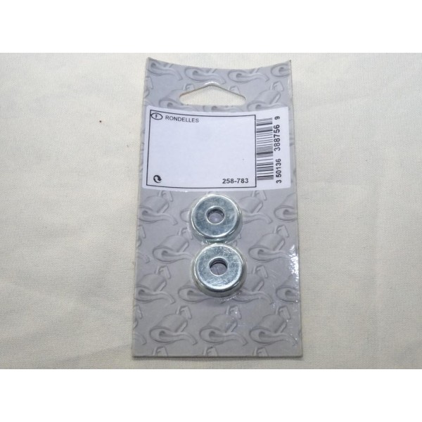Blister 2 coupelles rondelle ressort fixation tuyau tube echappement bosal 258-783 pour citroen AX BX C2 C3 C4 C15 C25 jumper xa