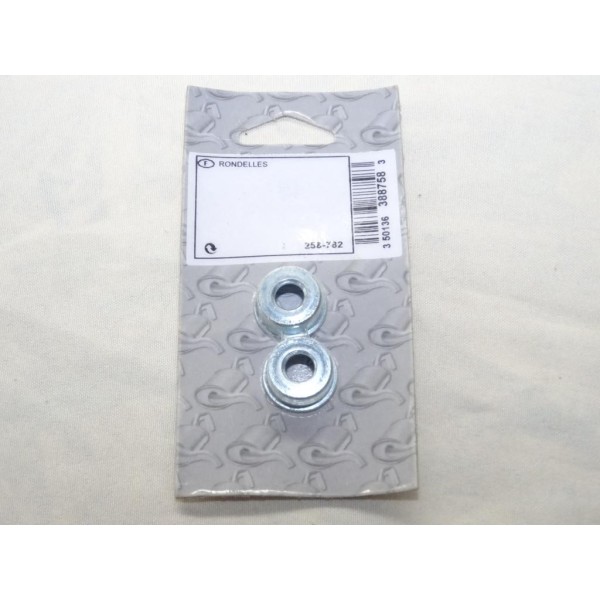 Lot 2 bagues fixation ressort tuyau tube echappement Bosal 258-782 pour citroen AX BX C2 C3 C15 berlingo jumper jumpy saxo xanti
