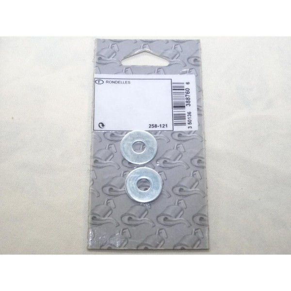 Lot 2 rondelles fixation echappement silencieux collecteur tuyau tube Bosal 258-121 pour divers véhicules fiat alfa romeo lancia