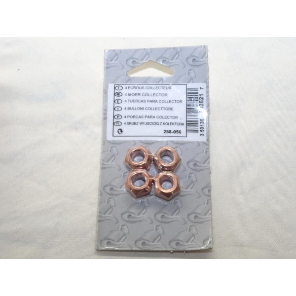 Lot 4 ecrous de fixation echappement Bosal 258-056 pour pour divers véhicules fiat alfa romeo lancia citroen peugeot mercedes re