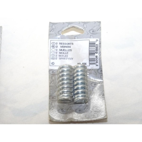 Lot 2 ressorts fixation tube tuyau echappement Bosal 251934 pour renault 21 25 R21 R25 espace 2 II master trafic 