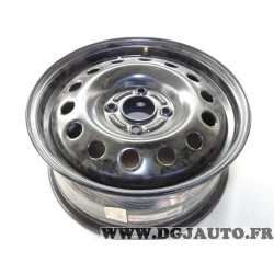 Jante tole acier 6x15 15" 15 pouces ET52.5 4x108 AL63.6 Sudrad FO515007 153802 pour ford focus fiesta partir de 2008 fusion