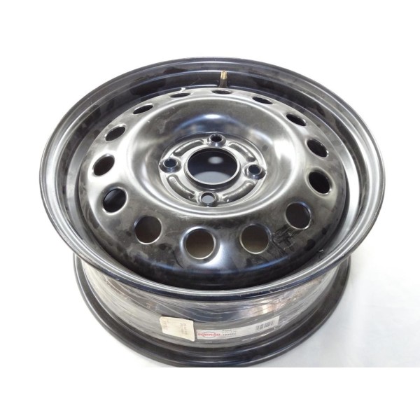 Jante tole acier 6x15 15" 15 pouces ET52.5 4x108 AL63.6 Sudrad FO515007 153802 pour ford focus fiesta partir de 2008 fusion 