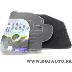 Jeu 4 tapis de sol sur mesure avant + arriere Norauto 2195284 pour renault scenic 3 III de 04/2009 à 10/2016