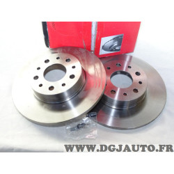 Paire disques de frein arriere plein 251mm diametre Brembo 08.A915.20 pour fiat 500L tipo 2 II