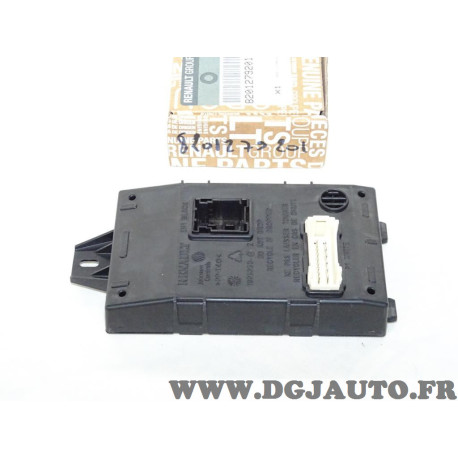Calculateur centrale BCM module confort Renault 8201279201 pour dacia duster 