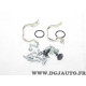 Kit colliers fixation durite radiateur de chauffage Renault 7701209823 pour dacia dokker lodgy sandero 2 II renault clio 4 IV ka