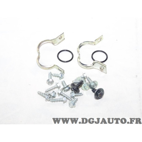 Kit colliers fixation durite radiateur de chauffage Renault 7701209823 pour dacia dokker lodgy sandero 2 II renault clio 4 IV ka