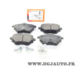 Jeu 4 plaquettes de frein arriere montage bendix Eurorepar 1619790880 pour citroen C4 berlingo 2 II DS3 DS4 peugeot 308 dont SW 