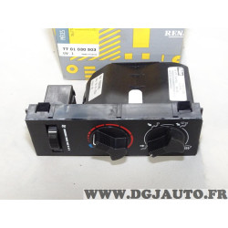 Platine commande de chauffage ventilation Renault 7701030503 pour renault super 5