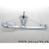 Mecanisme leve vitre porte arriere droite Renault 8200291155 pour renault clio 3 III
