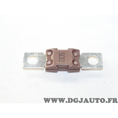 Fusible plat 500A marron Renault 8200395310 pour renault master 3 III kangoo 2 II laguna 3 III opel movano B 