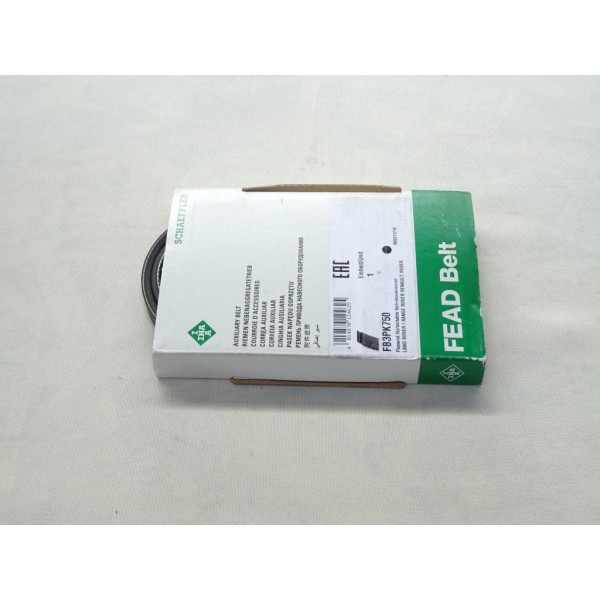 Courroie accessoire 3PK750 INA FB3PK750 pour suzuki alto rover 214 25 414 45 streetwise renault clio 2 II kangoo thalia twingo l