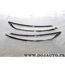 Paire contours enjoliveur phares additionnel chrome Citroen 1617536780 pour citroen C4 picasso partir de 2016