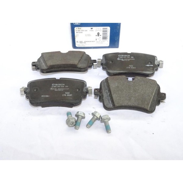 Jeu 4 plaquettes de frein arriere montage TRW Bosch BP2058 0986495426 pour audi A6 A7 A8 Q7 Q8 E-tron volkswagen touareg 3 III 